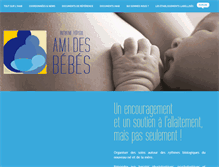 Tablet Screenshot of amis-des-bebes.fr